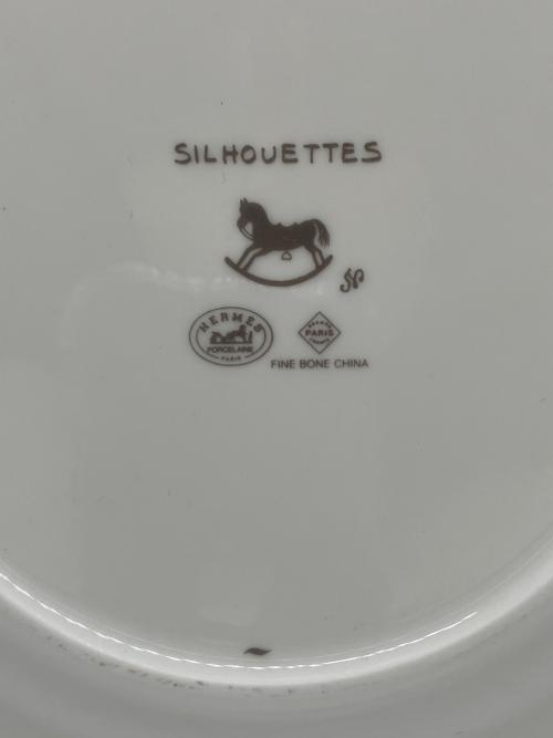 HERMES (エルメス) シルエットデザートプレート 直径20cm お茶のふじい