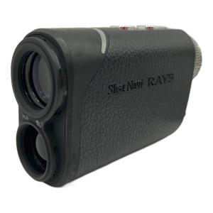 shotnavi (ショットナビ) ゴルフ距離測定器 レンズ黒点あり ケーブル付属 ブラック Laser Sniper RAYS