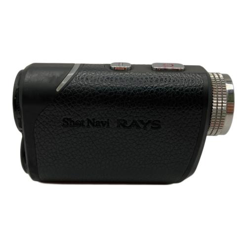 shotnavi (ショットナビ) ゴルフ距離測定器 レンズ黒点あり ケーブル付属 ブラック Laser Sniper RAYS
