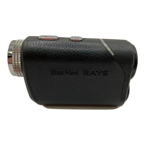 shotnavi (ショットナビ) ゴルフ距離測定器 レンズ黒点あり ケーブル付属 ブラック Laser Sniper RAYS