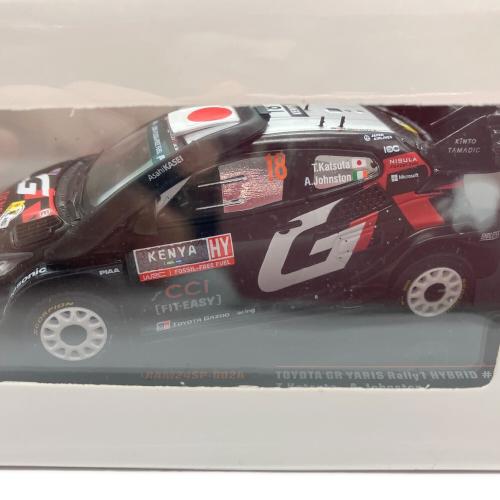IXO (イクソ) GRヤリス ミニカー 1/43 勝田貴元