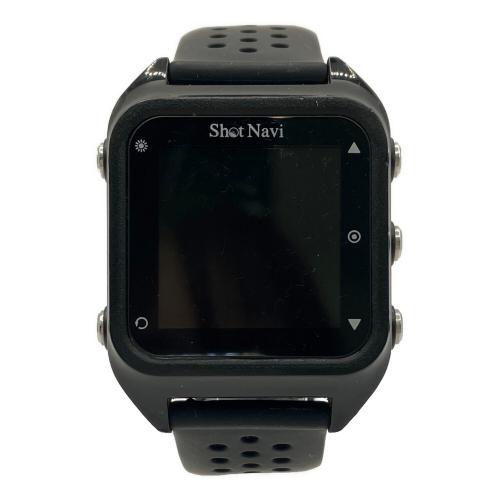Shot Navi (ショット ナビ) ゴルフGPSナビ 箱/充電ドッグ/説明書付き ブラック Shot Navi HuG Beyond