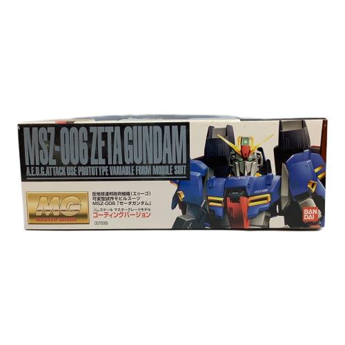 BANDAI (バンダイ) 1/100 MG MSZ-006 ゼータガンダム コーティングバージョン ガンプラ