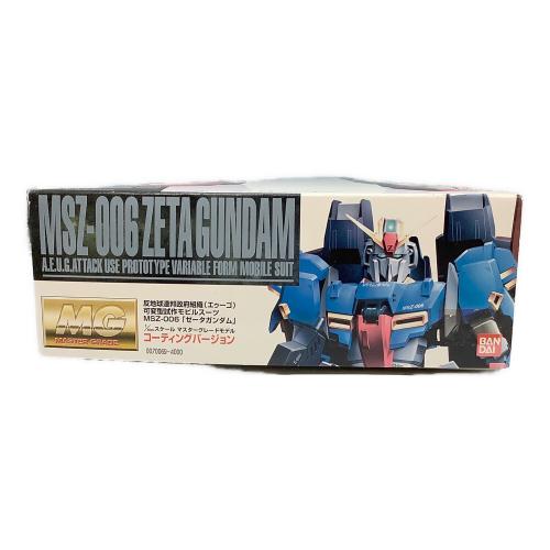 BANDAI (バンダイ) 1/100 MG MSZ-006 ゼータガンダム コーティングバージョン ガンプラ
