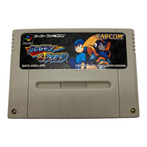 カプコン ロックマン&フォルテ スーパーファミコン用ソフト -