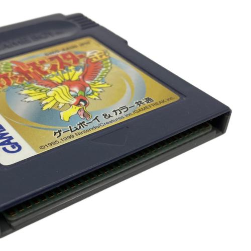 任天堂 (ニンテンドウ) GB ポケットモンスター 金 ゲームボーイ用ソフト 22刻印 -