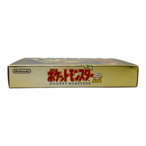 任天堂 (ニンテンドウ) GB ポケットモンスター 金 ゲームボーイ用ソフト 22刻印 -