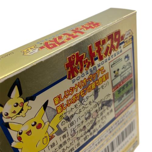 任天堂 (ニンテンドウ) GB ポケットモンスター 金 ゲームボーイ用ソフト 22刻印 -