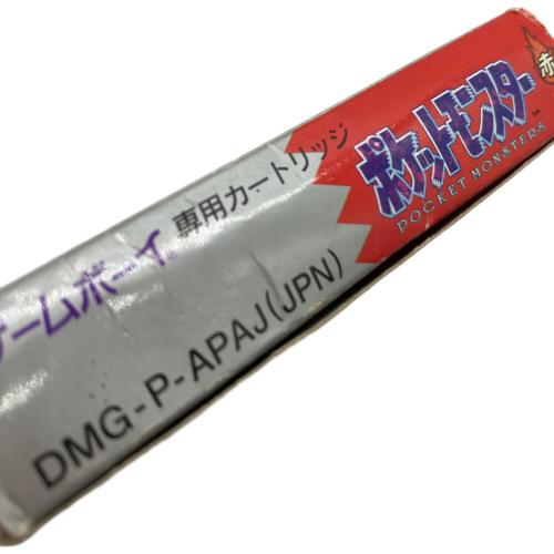 任天堂 (ニンテンドウ) GB ポケットモンスター 赤 ゲームボーイ用ソフト 22A刻印 -