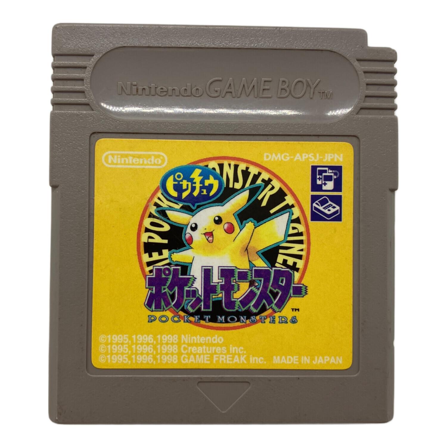 任天堂 (ニンテンドウ) GB ポケットモンスター ピカチュウ