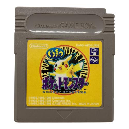 任天堂 (ニンテンドウ) GB ポケットモンスター ピカチュウ
