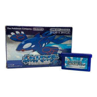 任天堂 (ニンテンドウ) ポケットモンスターサファイア ゲームボーイアドバンス用ソフト -