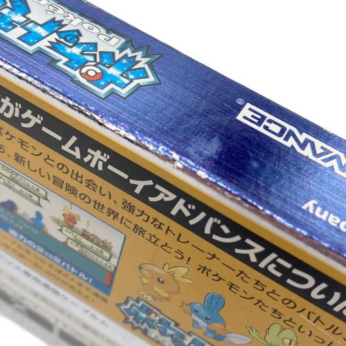 任天堂 (ニンテンドウ) ポケットモンスターサファイア ゲームボーイアドバンス用ソフト -