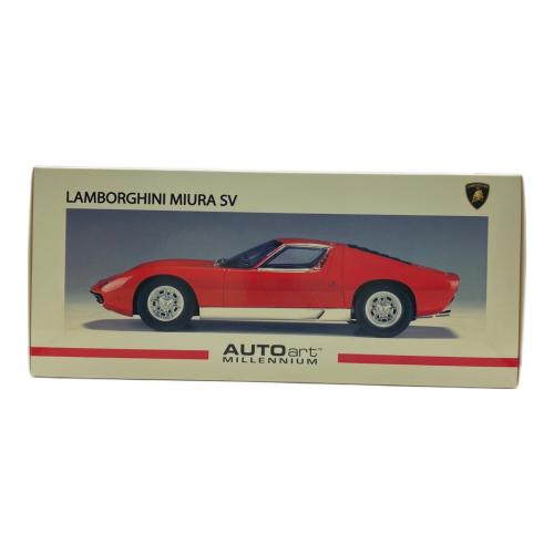 AUTOart (オートアート) 1/18 LAMBORGHINI MIURA SV