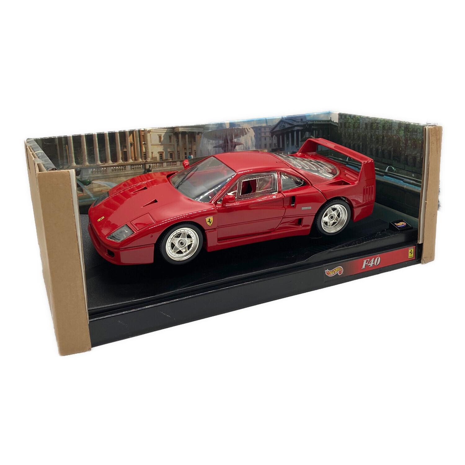 HOT WHEELS (ホットウィール) 1/18 フェラーリ F40 1987 モデルカー