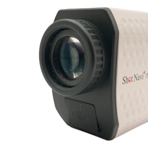 Shot Navi (ショット ナビ) ゴルフ距離測定器 箱/専用ケース/充電ケーブル/説明書付き ホワイト nano GR
