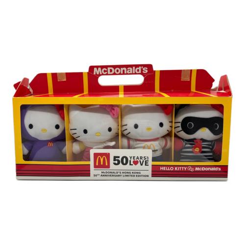 ぬいぐるみ マクドナルド 香港限定 4Pセット サンリオグッズ
