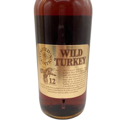 ワイルドターキー (WILD TURKEY) リミテッドエディション バーボン 12年 @ 750ml