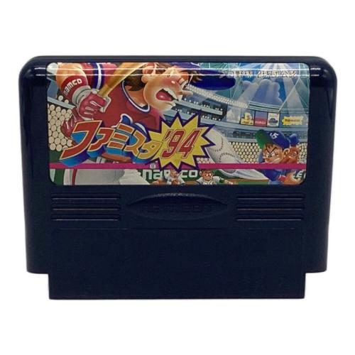 ファミリースタジアム’94 ファミコン用ソフト シール・保証書・ハガキ付属 -