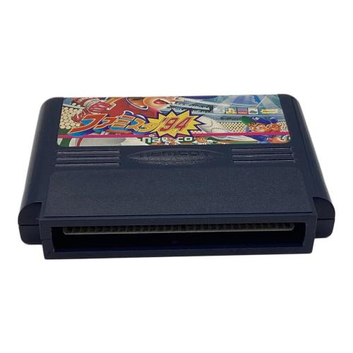ファミリースタジアム’94 ファミコン用ソフト シール・保証書・ハガキ付属 -