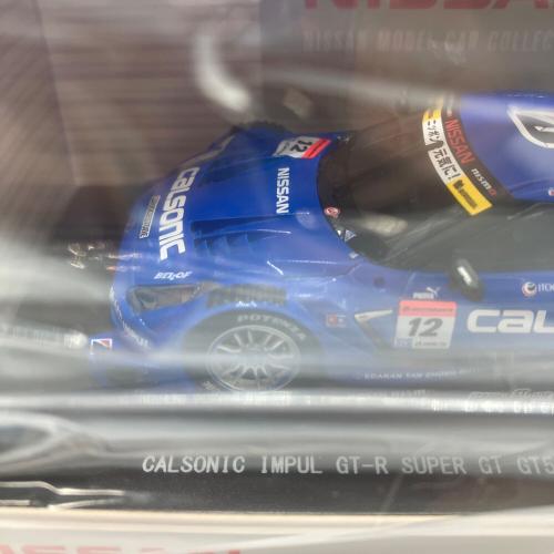 エブロ 1/43 NISSAN 日産 CALSONIC カルソニック インパル GT-R ミニカー