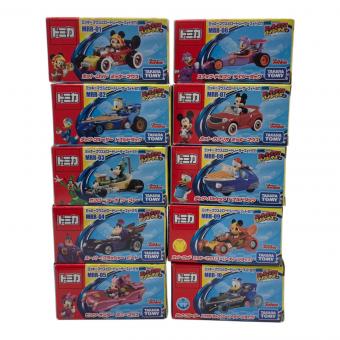 TOMY (トミー) ミッキーマウスとロードレーサーズ トミカ 10種セット
