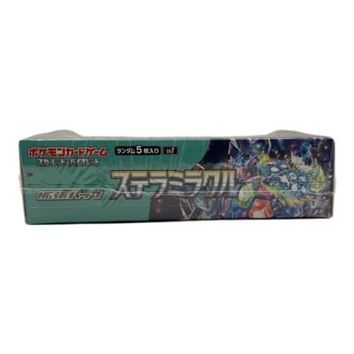 ポケモンカードゲーム スカーレット＆バイオレット 拡張パック ステラミラクル BOX