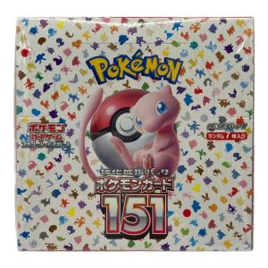 ポケモンカードゲーム スカーレット＆バイオレット 強化拡張パック ポケモンカード151 BOX