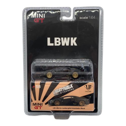 MINI GT (ミニジーティー) ランボルギーニ アヴェンタ ミニカー LBWK