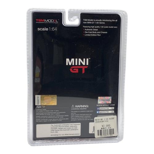 MINI GT (ミニジーティー) ランボルギーニ アヴェンタ ミニカー LBWK