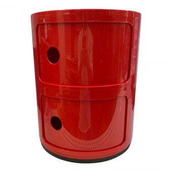 Kartell (カルテル) コンポニビリ イタリア製 レッド
