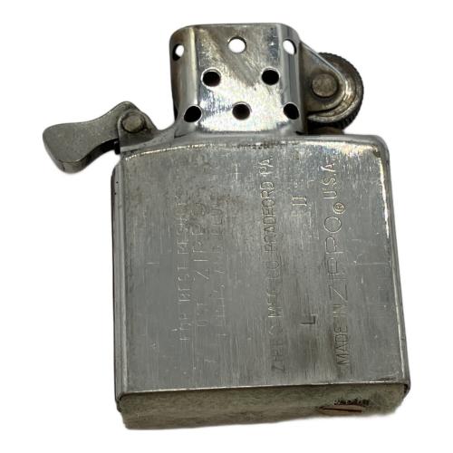 ZIPPO (ジッポ) オイルライター 2001年製 一部銀製