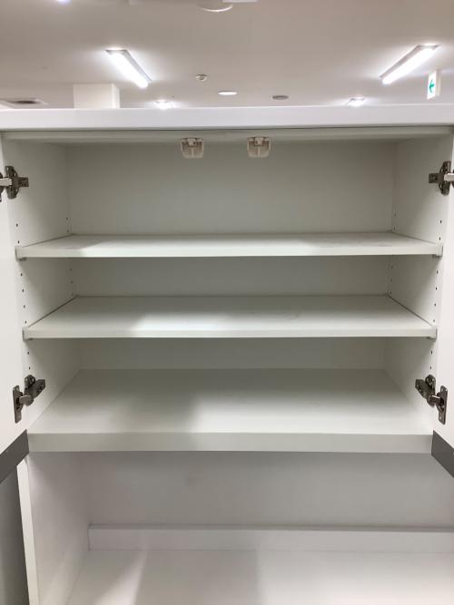 マルコ木工 (マルコモッコウ) レンジボード 220 ホワイト×ブラック