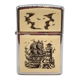 ZIPPO (ジッポ) オイルライター 帆船＆灯台