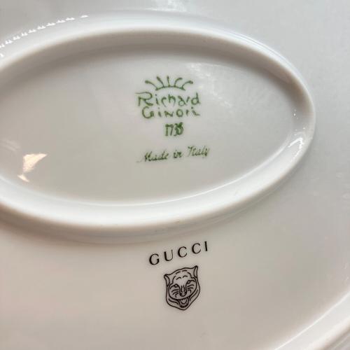 GUCCI×RICHARD GINORI　デコールハーバリウム オーバルトレイ