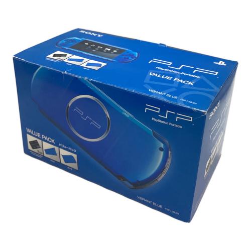 SONY (ソニー) PSP PSP-3000 バリューパック  ブルー