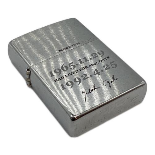 ZIPPO (ジッポ) オイルライター 1999年製 LIMITED EDITION 尾崎豊 No.0128