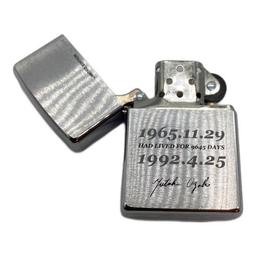 ZIPPO (ジッポ) オイルライター 1999年製 LIMITED EDITION 尾崎豊 No.0128