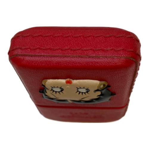 ZIPPO (ジッポ) オイルライター 1999年製 レザーケース BETTY BOOP