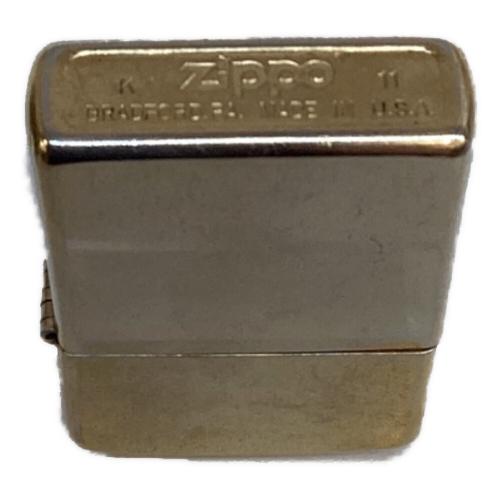 ZIPPO (ジッポ) オイルライター 2011年11月製 ゴールドカラー