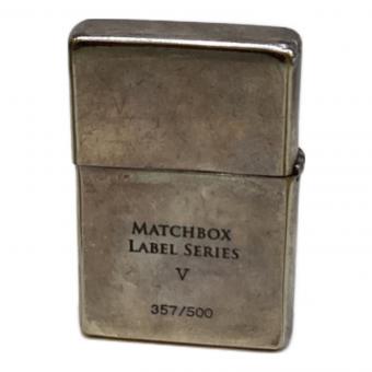 ZIPPO (ジッポ) オイルライター 2007年1月製 MATCHBOX LABEL SERIESⅤ