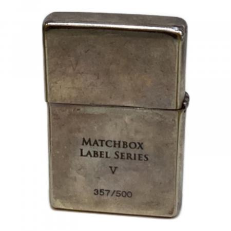 ZIPPO (ジッポ) オイルライター 2007年1月製 MATCHBOX LABEL SERIESⅤ