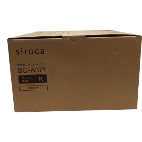 siroca (シロカ) コーヒーメーカー SC-A371 2019年発売 ブラック