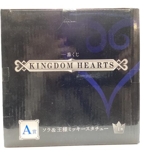 BANDAI 一番くじ KINGDOM HEARTS A賞【未開封品】ソラ＆王様ミッキー