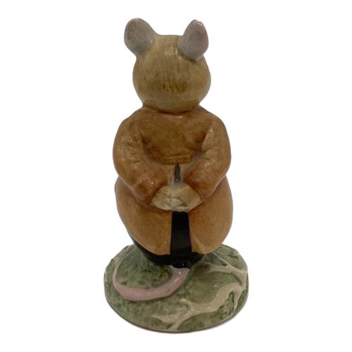 ROYAL DOULTON (ロイヤルドルトン) フィギュリン オスネズミ ブラウン×グリーン