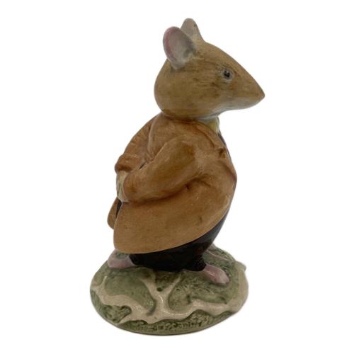 ROYAL DOULTON (ロイヤルドルトン) フィギュリン オスネズミ ブラウン×グリーン