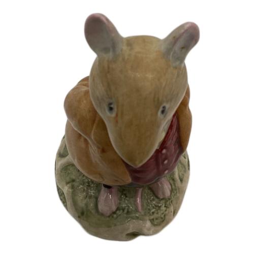 ROYAL DOULTON (ロイヤルドルトン) フィギュリン オスネズミ ブラウン×グリーン
