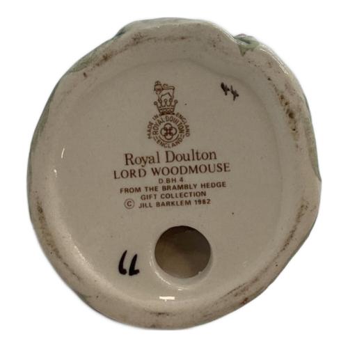 ROYAL DOULTON (ロイヤルドルトン) フィギュリン オスネズミ ブラウン×グリーン