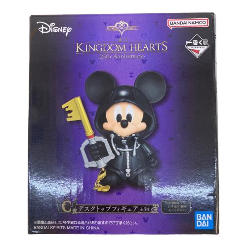 DISNEY (ディズニー) デスクトップフィギュア 一番くじ KINGDOM HEARTS-25th Anniversary- ミッキー 開封品