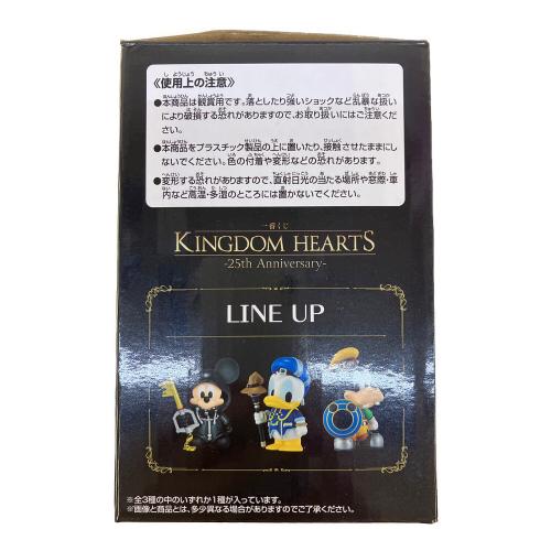 DISNEY (ディズニー) デスクトップフィギュア 一番くじ KINGDOM HEARTS-25th Anniversary- ミッキー 開封品